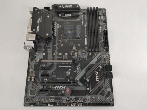 MSI B450 TOMAHAWK MAX AMD Socket AM4 DDR4 Desktop Motherboard