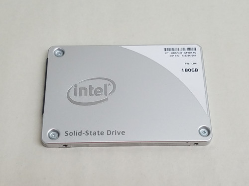 Lot of 2 Intel Pro 1500 SSDSC2BF180A4H 180 GB 2.5" SATA III Solid State Drive