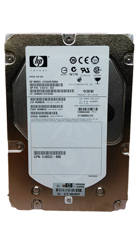 Lot of 2 Seagate HP ST3600057SS Cheetah 15K.7 600GB 3.5" SAS 2 Enterprise HDD