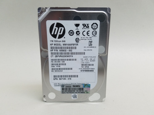 Lot of 2 Seagate HP Constellation.2 ST91000640SS 1TB SAS 2 2.5 in Enterprise