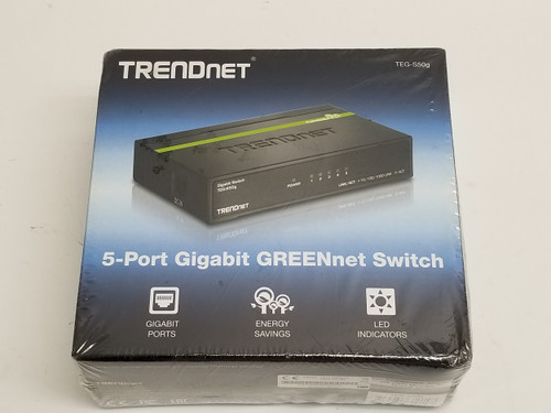 New TRENDnet TEG-S50g 5-Port Gigabit GREENnet Switch