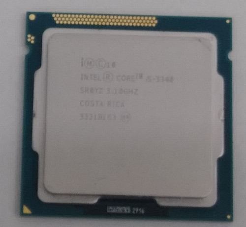 Lot of 2 Intel SR0YZ Core i5-3340 LGA 1155 3.1GHz Desktop CPU
