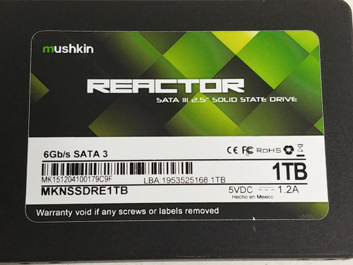 Mushkin Reactor MKNSSDRE1TB 1 TB SATA III 2.5 in Solid State Drive
