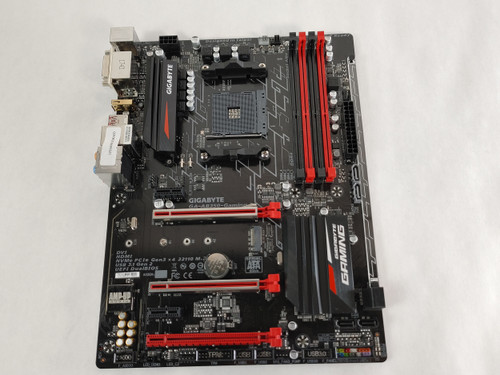 Gigabyte GA-AB350-GAMING 3 AMD Socket AM4 DDR4 Desktop Motherboard w/ I/O shield