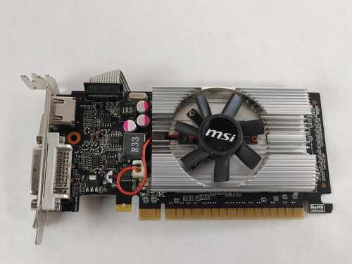 MSI Nvidia GeForce 210 1 GB DDR3 PCIe x16 Low Profile Video Card