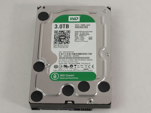 Western Digital WD Green WD30EZRX 3TB 3.5" SATA III Desktop Hard Drive