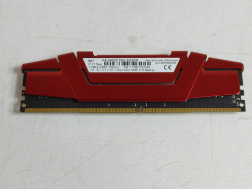 G.SKILL RipJaws 16GB PC4-19200 (DDR4-2400) 2Rx8 Shielded RAM F4-2400C15D-32GVR
