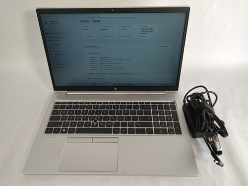 HP EliteBook 855 G8 Ryzen 5 Pro 5650U 2.30 GHz 16 GB DDR4 256 GB NVMe Windows 11 Pro Laptop WINACTA3 A3