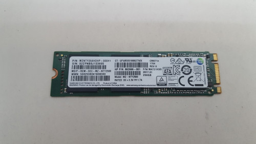Lot of 2 Samsung CM871a MZ-NTY2560 256GB M.2 80mm Solid State Drive