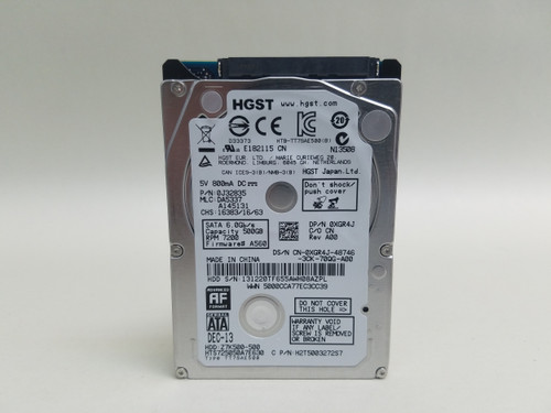 Lot of 5 HGST Z7K500 HTS725050A7E630 500 GB 2.5" SATA III Laptop Hard Drive