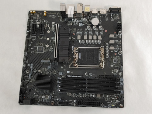 MSI PRO B760M-P Intel LGA 1700 DDR4 Desktop Motherboard