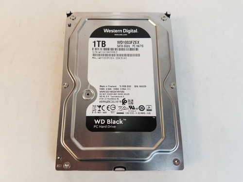 Western Digital WD Black WD1003FZEX 1 TB 3.5" SATA III Hard Drive