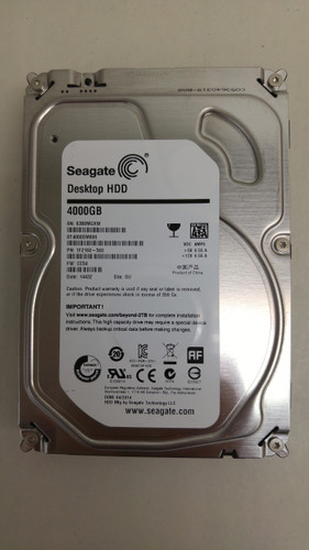 Seagate ST4000DM000 4TB 3.5" SATA III Desktop Hard Drive