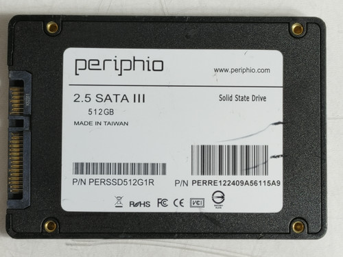 Periphio PERSSD512G1R 512 GB SATA III 2.5 in Solid State Drive