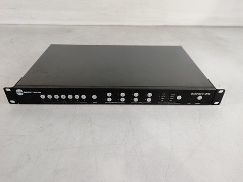 RGB Spectrum QV UHD QuadView UHD Multiview Image Processor Rackmount Unit