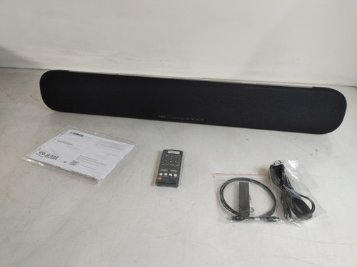 Yamaha SR-B20A Soundbar with Dual Built-In Subwoofers Open Box