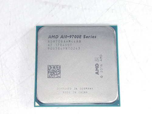 Lot of 2 AMD AD970BAHM44AB A10-9700E 3000 MHz Socket AM4 Desktop CPU