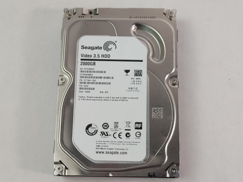 Seagate  ST2000VM003 Pipeline Video 3.5 HDD 2TB 3.5" SATA III (6.0Gb/s) Desktop