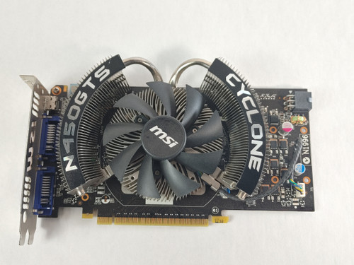 MSI NVIDIA GeForce GTS 450 Cyclone 1 GB GDDR5 PCI Express 2.0 x16 Video Card