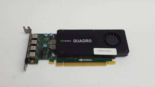 Lot of 2 NVIDIA Quadro K1200 4 GB GDDR5 PCI Express x16 Low Profile Video Card