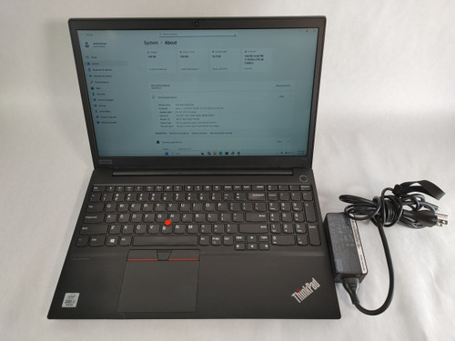 Lenovo ThinkPad E15 Gen 1 Core i7-10510U 1.80 GHz 16 GB DDR4 256 GB M.2 Windows 11 Pro Laptop WINACTA4 A4
