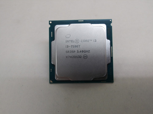 Lot of 2 Intel Core i3-7100T 3.4 GHz 8GT/s LGA 1151 Desktop CPU Processor SR35P