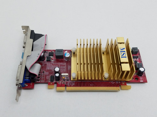 MSI ATI Radeon HD 4350 512 MB DDR2 SDRAM PCI Express x16 Desktop Video Card