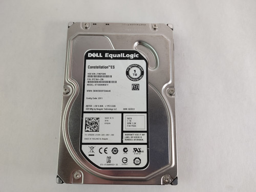 Seagate Dell EqualLogic ST1000NM0011 1 TB 3.5 in SATA III Hard Drive