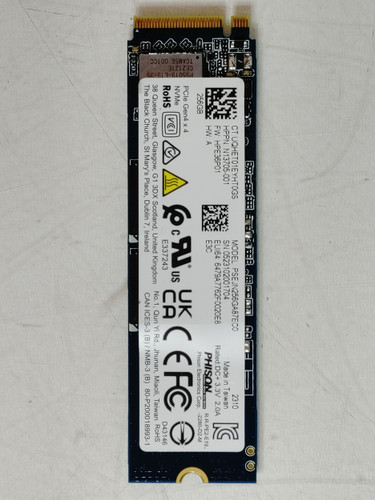 Phison PSEJN256GA87EC0 256 GB PCIe Gen4 80mm Solid State Drive