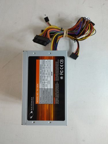 Raidmax RX-380K 380 W 20+4 Pin ATX Desktop Power Supply RX-380K
