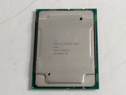 Lot of 2 Intel Xeon Gold 5122 3.60 GHz LGA 3647-0 Server CPU Processor SR3AT