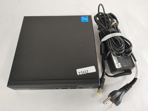 Lenovo ThinkCentre M70q Gen 3 Core i5-12400T 1.80 GHz 8 GB DDR4 256 GB NVMe Windows 11 Pro Desktop WINACTA4 A4
