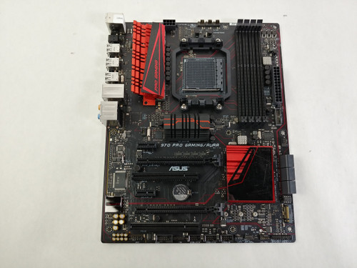 Lot of 2 Asus  970 PRO GAMING/AURA AMD Socket AM3+ DDR3 SDRAM Desktop