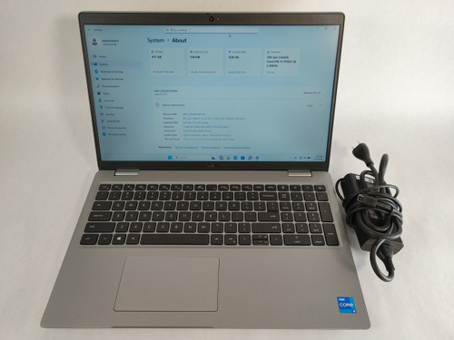Dell Latitude 5520 Core i5-1135G7 2.40 GHz 8 GB DDR4 512 GB NVMe Windows 11 Pro Laptop WINACTC4 C4