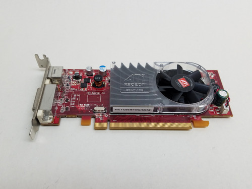 Lot of 2 ATI Radeon HD 3450 256 MB DDR2 PCI Express x16 Low Profile Video Card
