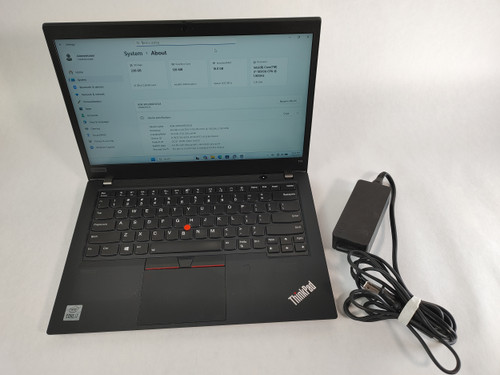 Lenovo ThinkPad T14 Gen 1 Core i7-10510U 1.80 GHz 16 GB DDR4 256 GB NVMe Windows 11 Pro Laptop WINACTG4 G4