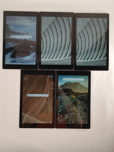 Lot of 5 Amazon Fire HD 10 (5th Generation) SR87CV 16 GB Fire OS (WiFi Only)