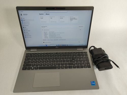 Dell Precision 3560 Core i5-1135G7 2.40 GHz 8 GB DDR4 256 GB M.2 Windows 11 Pro Laptop WINACTB6 B6