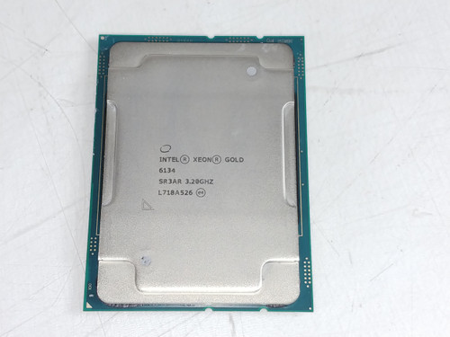 Intel Xeon Gold 6134 3.2 GHz 10.4 GT/s LGA 3647-0 CPU Processor SR3AR