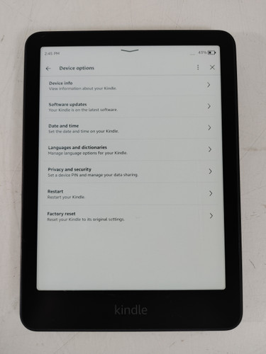 Amazon Kindle Paperwhite (12th Generation) KINDLEPAPERWHITE12THGEN 16 GB Kindle OS (WiFi Only)
