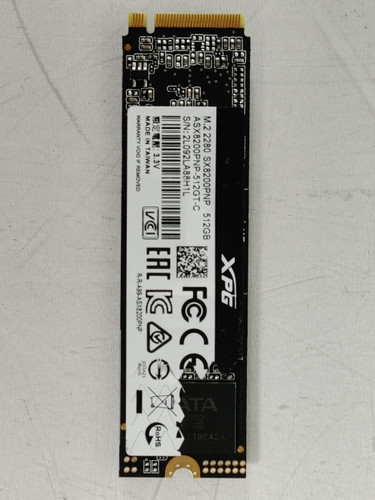 ADATA XPG SX8200PNP ASX8200PNP-512GT 512 GB PCIe 80mm Solid State Drive