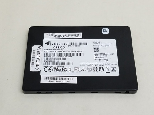 Micron Cisco M600 MTFDDAK128MBF 128 GB SATA III 2.5" Solid State Drive
