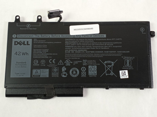 Lot of 2 Dell 1V1XF 3500 mAh 11.4V 3 Cell Laptop Battery for Latitude 5500