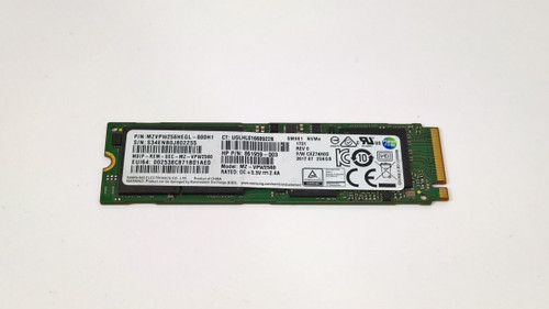 Samsung MZ-VPW2560 SM961 256 GB NVMe M.2 80mm Solid State Drive