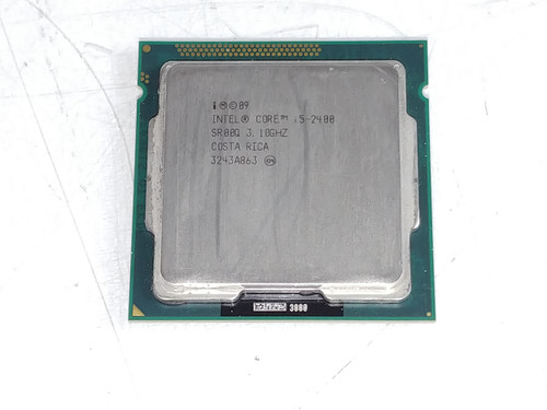 Lot of 2 Intel Core i5-2400 3.10 GHz LGA 1155 Desktop CPU Processor SR00Q