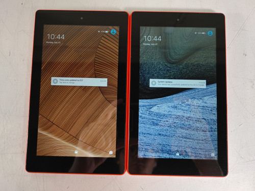 Lot of 2 Amazon Fire 7 (7th Generation) SR043KL 8 GB Fire OS (WiFi Only)