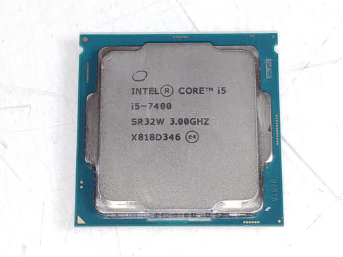 Lot of 2 Intel Core i5-7400 3.0 GHz 8 GT/s LGA 1151 Desktop CPU Processor SR32W