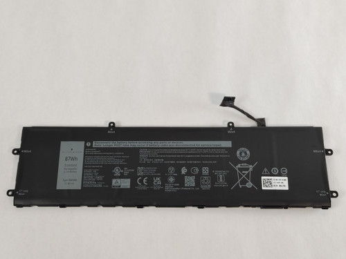 Dell Alienware X17 R2 7250 mAh 6 Cell 11.4 V Laptop Battery DWVRR