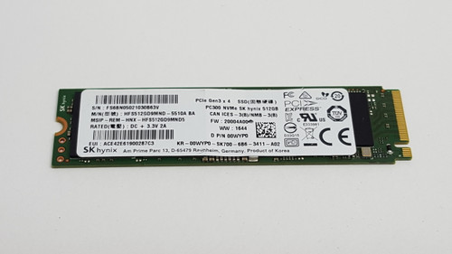 SK Hynix PC300 HFS512GD9MND-5510A 512 GB NVMe 80mm Solid State Drive