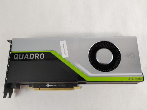 PNY NVIDIA Quadro RTX 5000 16 GB GDDR6 PCI Express 3.0 x16 Video Card